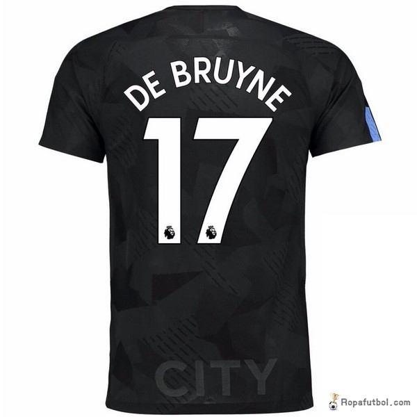 Camiseta Manchester City Replica Tercera Ropa De Bruyne 18